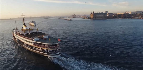 ▲ 한화테크윈 와이즈넷 큐(Wisenet Q) 시리즈 솔루션이 적용된 터키 이스탄불 시티라인 여객선